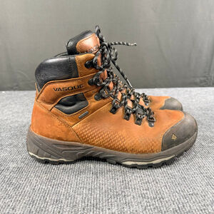 Vasque St Elias GTX Boots Men 9.5 Waterproof Vibram Hiking Gorpcore Trail Brown